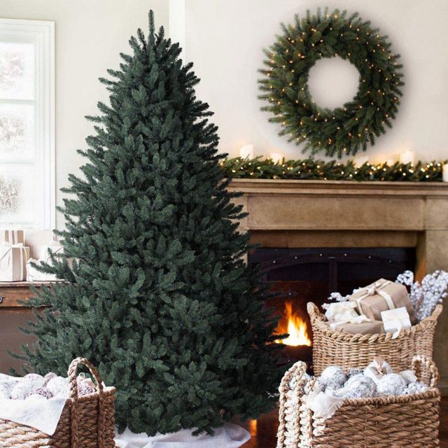 Balsam Hill Blue Spruce Artificial Unlit Christmas Tree