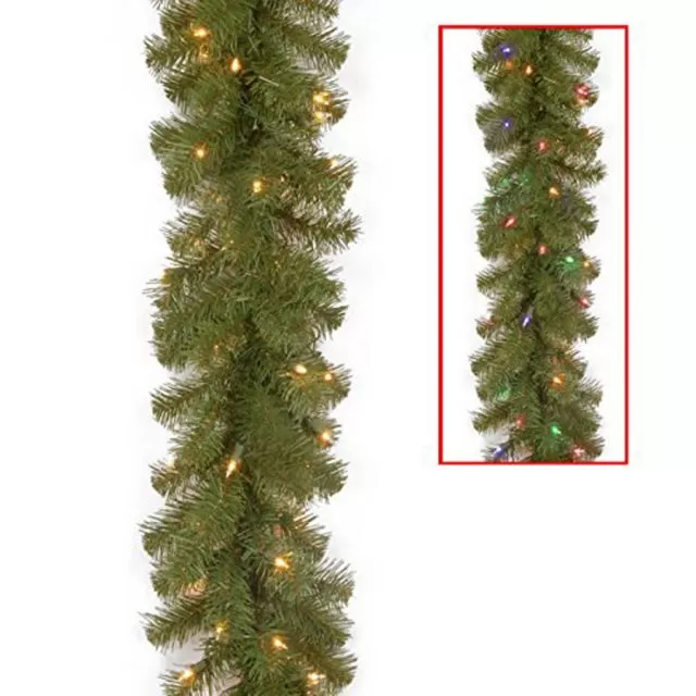 National Tree North Valley Spruce Christmas Garland